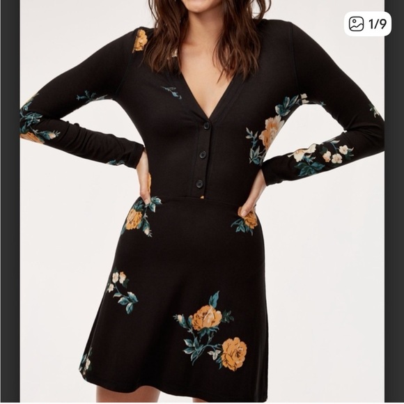 Wilfred Free Roslin Black Dress sz XS - Picture 4 of 6